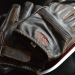 vintage rider leather motorcycle gloves